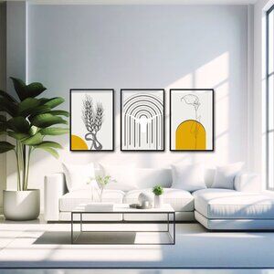 Modern Minimalist Digital Prints - Abstract Geometric Art - Instant Download-